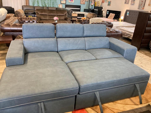 Barcelona Sectional w/Storage New Arrival - Richicollection Furniture Warehouse