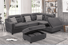 Load image into Gallery viewer, Cory Sectional with Storage Ottomans - Richicollection Furniture Warehouse