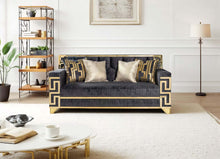 Load image into Gallery viewer, Lillian  Velvet Fabric Sofa Set (ST2075) - Richicollection Furniture Warehouse
