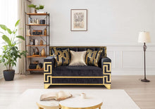 Load image into Gallery viewer, Lillian  Velvet Fabric Sofa Set (ST2075) - Richicollection Furniture Warehouse
