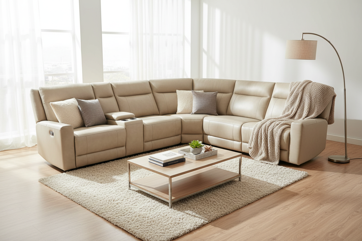 MINDEN RECLINER SECTIONAL U70739