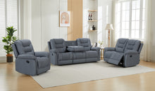 Load image into Gallery viewer, NEXUS 3 PIECE FABRIC RECLINER SET 778890 - Richicollection Furniture Warehouse
