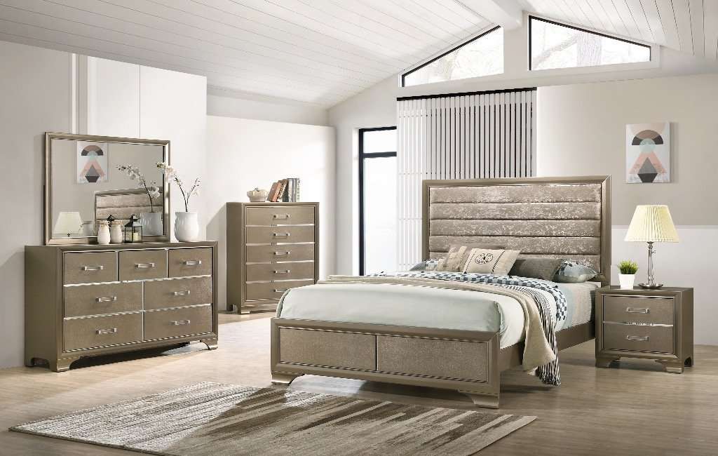 Logan Bedroom Set - Richicollection Furniture Warehouse