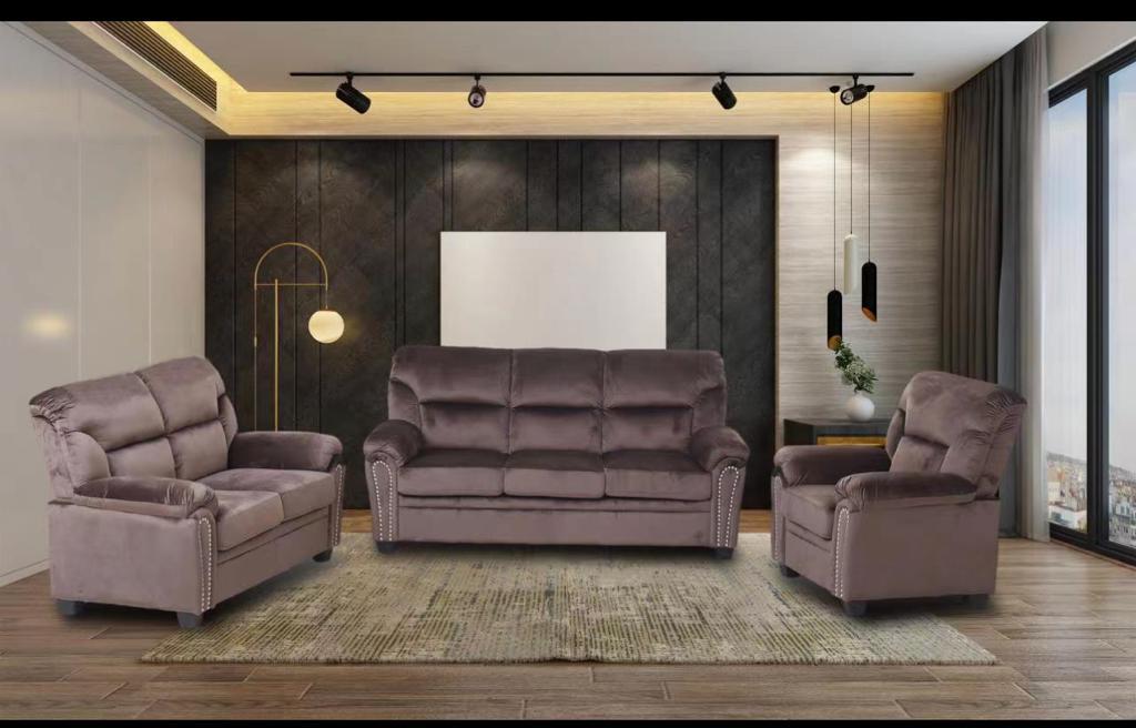 Simone Transitional Fabric Sofa Set #1861     ** COMING SOON ** - Richicollection Furniture Warehouse