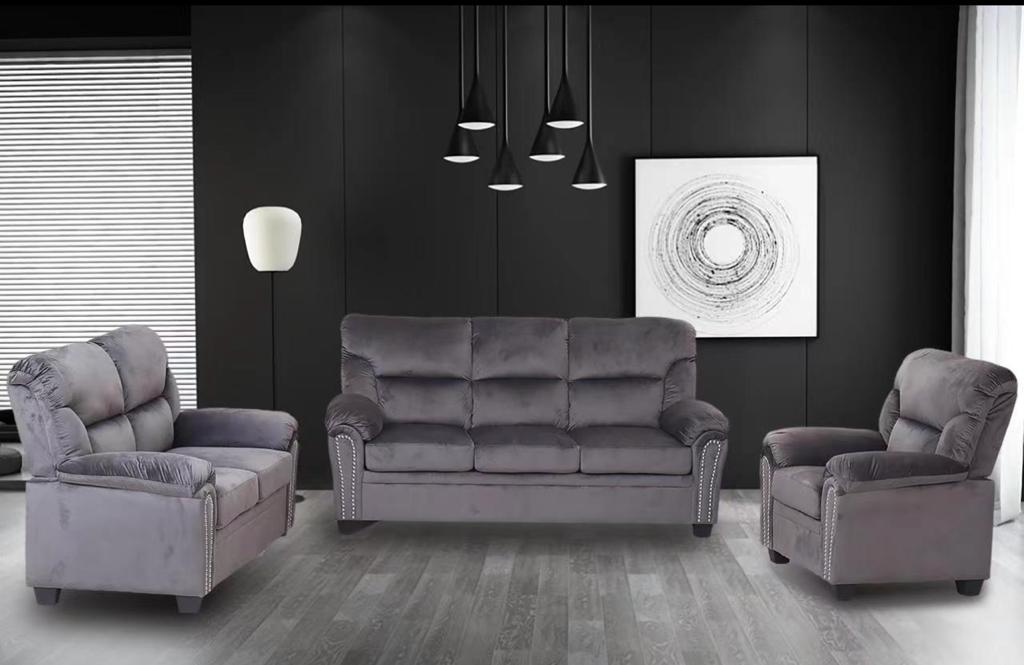 Simone Transitional Fabric Sofa Set #1861     ** COMING SOON ** - Richicollection Furniture Warehouse