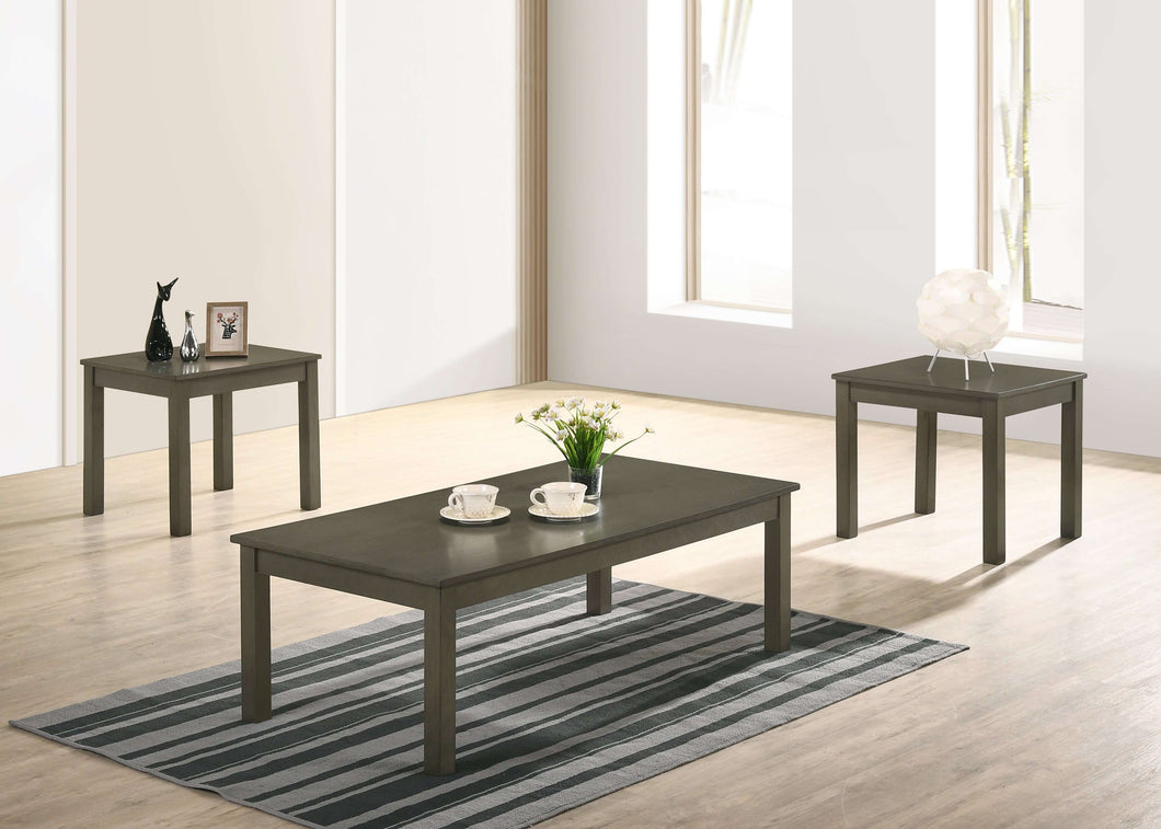 Sarah Coffee Table Set (GREY) - Richicollection Furniture Warehouse