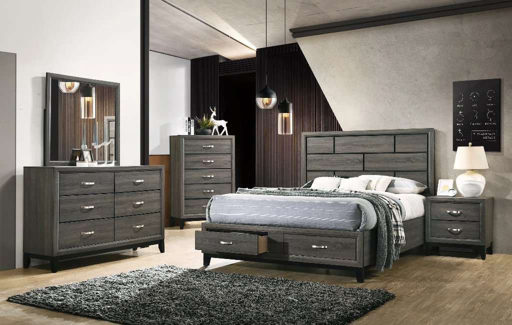 Sierra Bedroom Set - Richicollection Furniture Warehouse