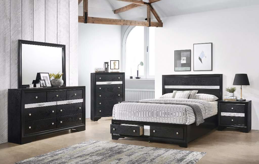 Oscar Bedroom Set - Richicollection Furniture Warehouse