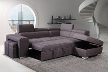 Load image into Gallery viewer, Positano Pull-Out Sectional Sofa - Richicollection Furniture Warehouse
