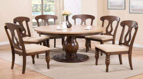 Mesquite Dining Table Set - Richicollection Furniture Warehouse