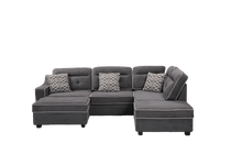 Load image into Gallery viewer, Cory Sectional with Storage Ottomans - Richicollection Furniture Warehouse
